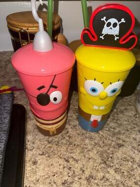 The SpongeBob Movie: Search for SquarePants SpongeBob and Patrick Grippr Cups